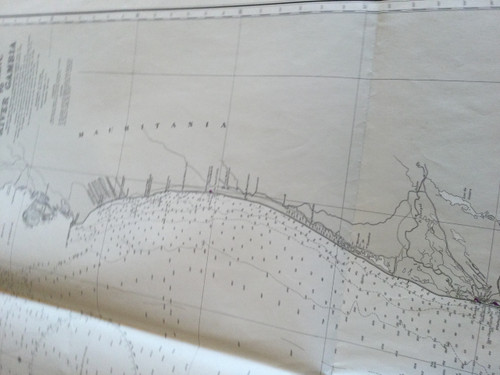 Nautical chart “Cap Blanc to River Gambia”