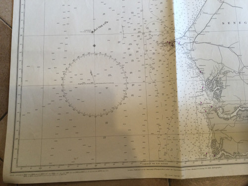 Nautical chart “Cap Blanc to River Gambia”