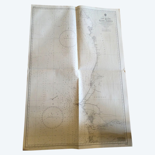 Nautical chart “Cap Blanc to River Gambia”