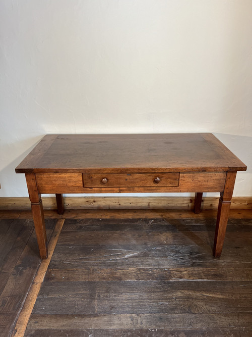 19th century walnut table