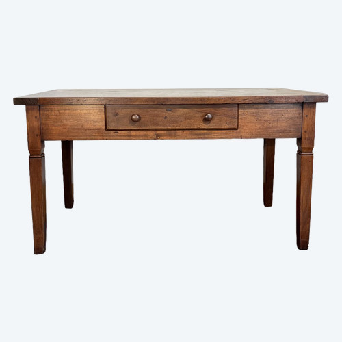 19th century walnut table