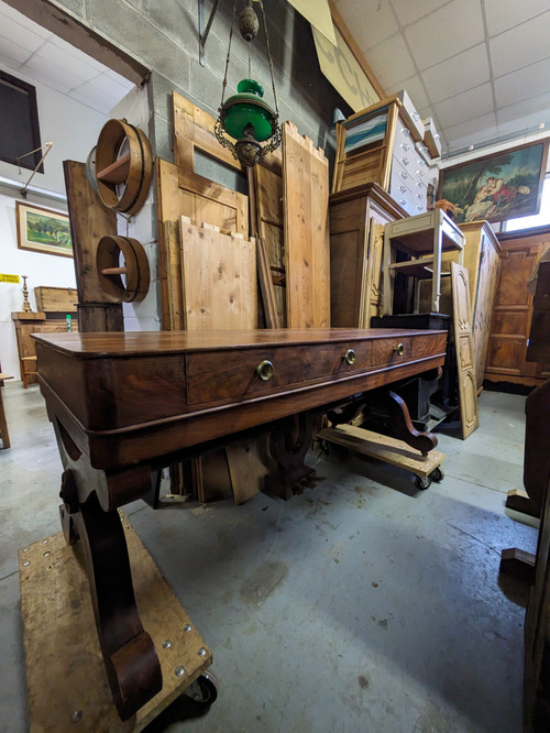 Mahogany desk 1800s