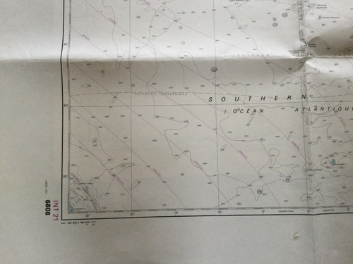 South Africa, nautical chart
