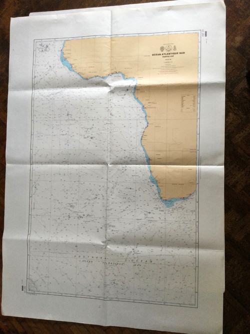 South Africa, nautical chart