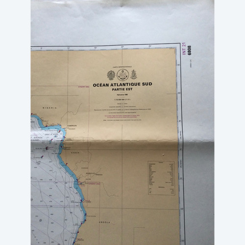 South Africa, nautical chart