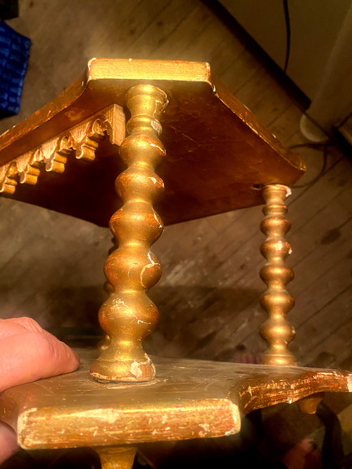 Tabor altar shelf used to place the Chalice during the Mass ritual, late 18th century