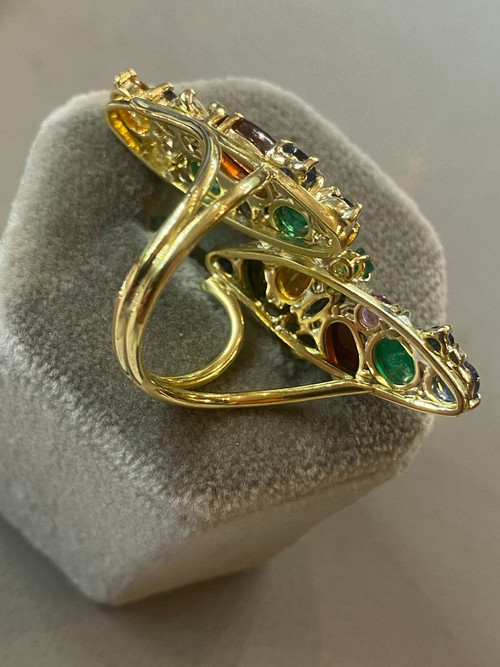 Bague "décalée" Ref 335.270