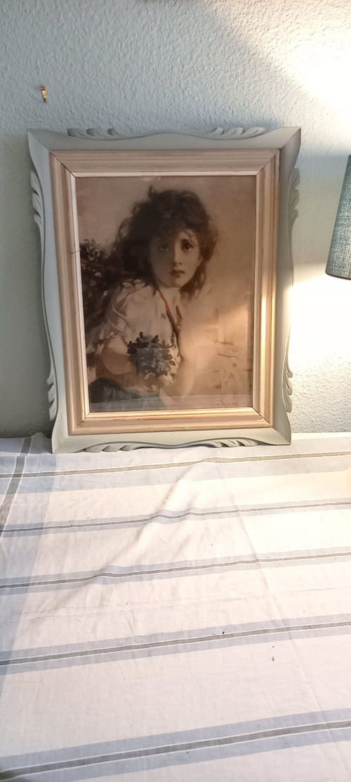 Print by George Elgar Hicks 19th century