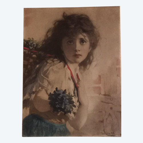 Print by George Elgar Hicks 19th century