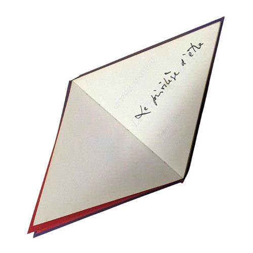 The Privilege of Being By Georges Mathieu With Drawings And Dedication Edition of 1000 Copies