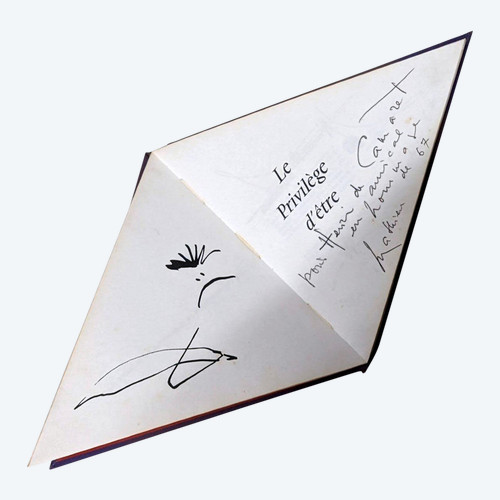 The Privilege of Being By Georges Mathieu With Drawings And Dedication Edition of 1000 Copies