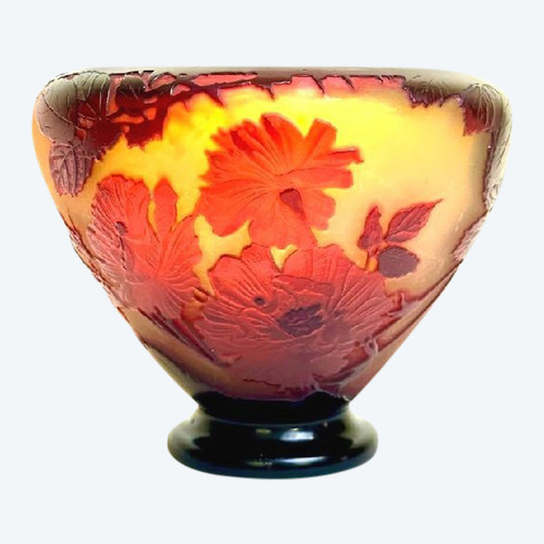 Gallé Art Nouveau "Roses" cup