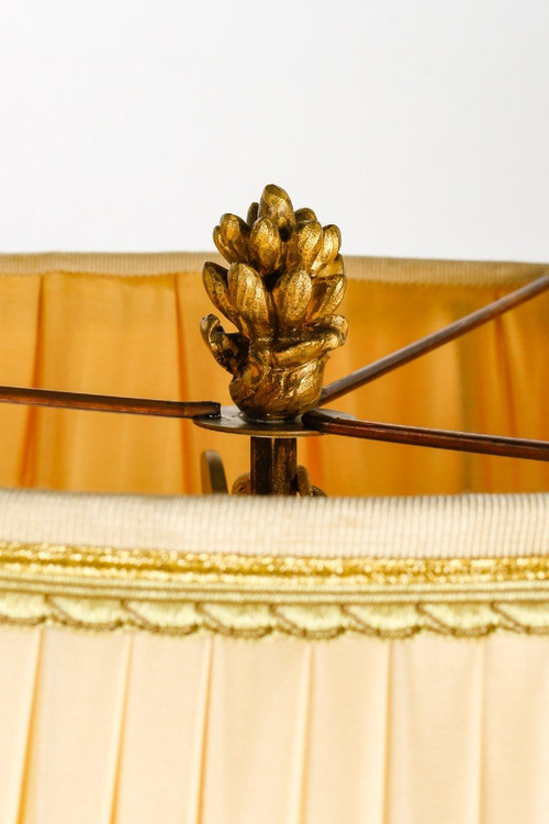Lampe En Bronze Doré signé Rambaud
