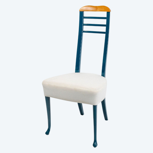 Suite De Huit Chaises De Salle à Manger, Années 1980-90.
