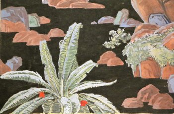 Progetto carta da parati - Paesaggio cinese