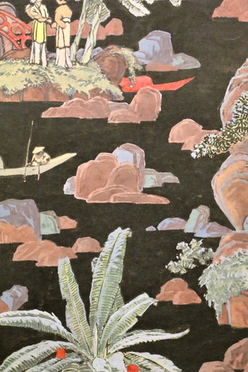 Progetto carta da parati - Paesaggio cinese