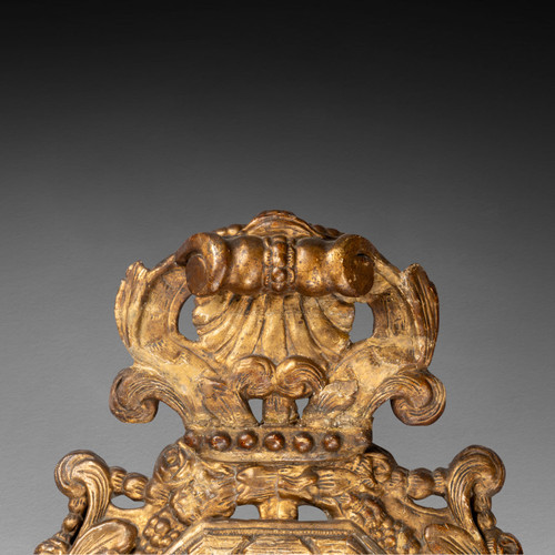 Miroir italien, d’époque XVIIe siècle