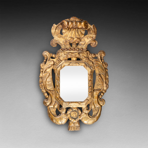 Miroir italien, d’époque XVIIe siècle