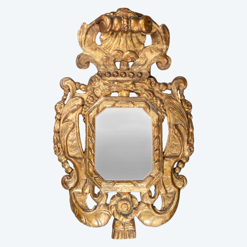 Miroir italien, d’époque XVIIe siècle