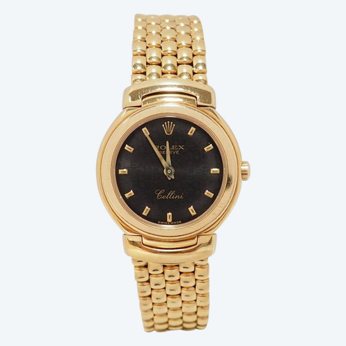 Rolex Cellini-Uhr aus Gelbgold