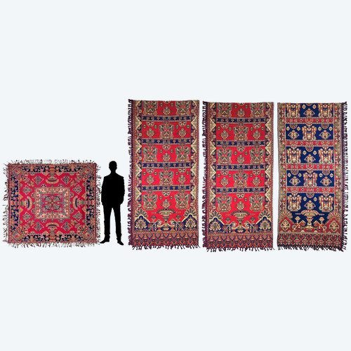 Set di tende orientali in cotone