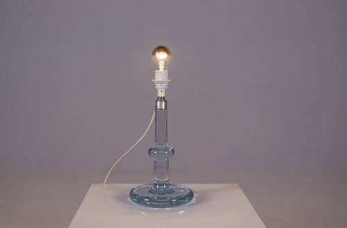 Lampe En Cristal Holmegaard Suède « Atlantic ».
