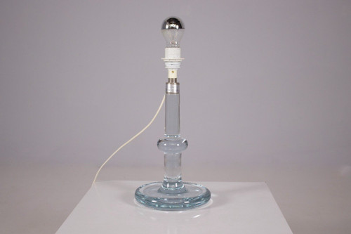 Lampe En Cristal Holmegaard Suède « Atlantic ».