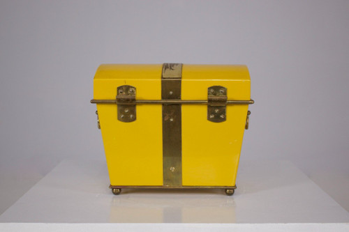60’s Brass Jewelry Box