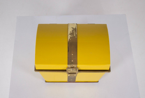 60’s Brass Jewelry Box