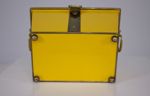 60’s Brass Jewelry Box