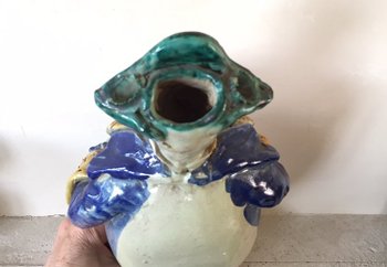 Ventesimo Candeliere in Ceramica. 18° personaggio in costume