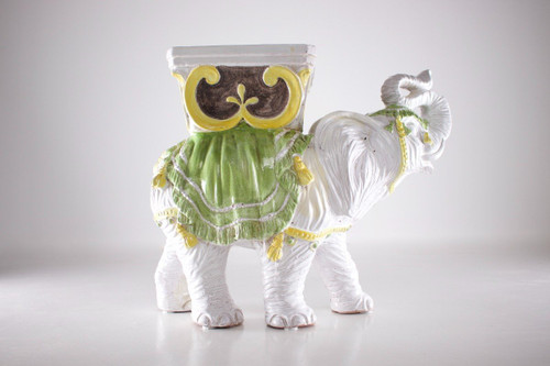 Elephant Bolster In Ceramic 1960’s