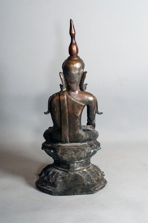Bronzo birmano stile BUDDHA AVA