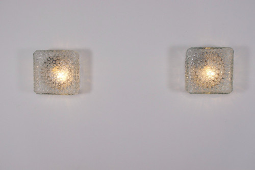 Bubble Glass' wall lights 1970.