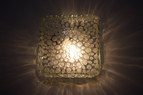 Bubble Glass' wall lights 1970.