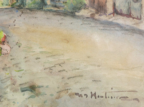 Henri Jacques Hippolyte PÉRIER d'HAUTERIVE, Ruelle in Morlaàs im Béarn