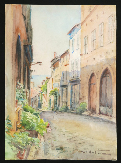 Henri Jacques Hippolyte PÉRIER d'HAUTERIVE, Ruelle in Morlaàs im Béarn