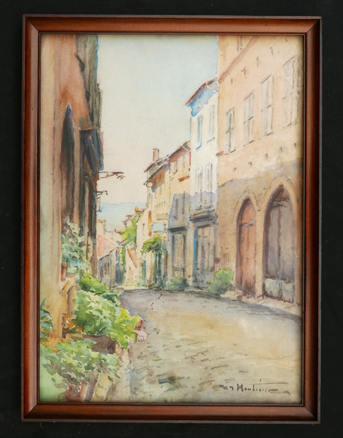 Henri Jacques Hippolyte PÉRIER d'HAUTERIVE, Ruelle in Morlaàs im Béarn