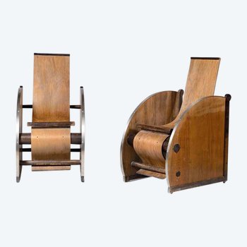 Pair of armchairs - Modernist work