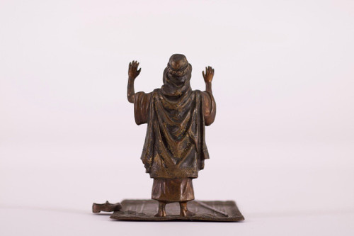 Bronze From Vienna Orientalist "mahometan" Franz Bergman (?)