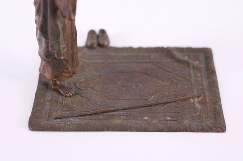 Bronze From Vienna Orientalist "mahometan" Franz Bergman (?)