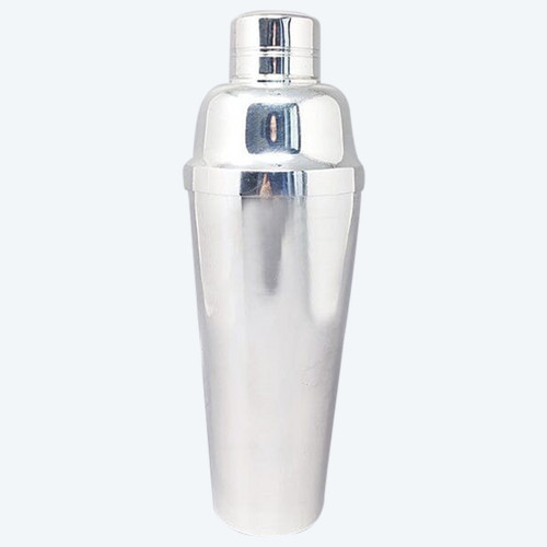 1960 Superbo shaker da cocktail in acciaio inossidabile. Prodotto in Francia