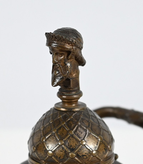 Encrier à l’Étrusque en Bronze par F. Barbedienne – 2ème partie XIXe