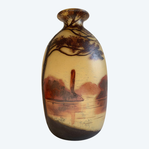 GAUTHIER vase lakescape