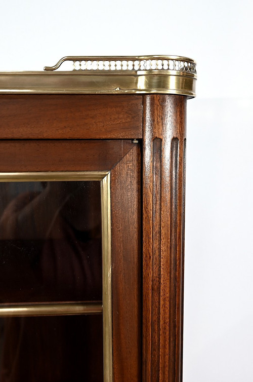 Kleiner Bücherschrank aus Mahagoni, Stil Louis XVI - 2. Hälfte 19.