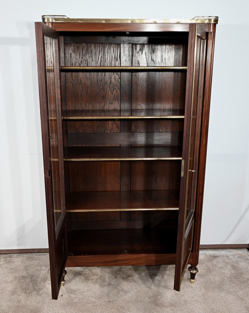 Kleiner Bücherschrank aus Mahagoni, Stil Louis XVI - 2. Hälfte 19.
