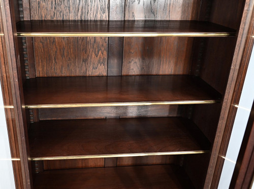 Kleiner Bücherschrank aus Mahagoni, Stil Louis XVI - 2. Hälfte 19.