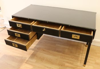 Jacques Adnet — Bureau et son fauteuil
