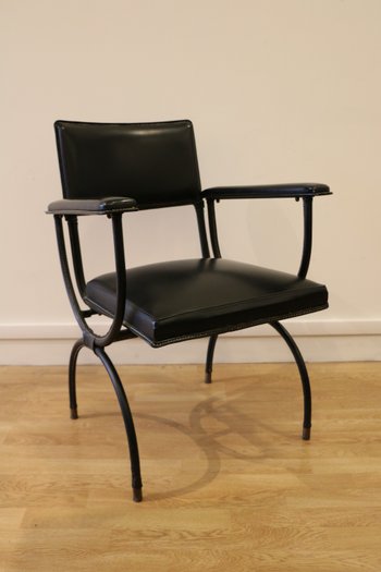 Jacques Adnet — Bureau et son fauteuil