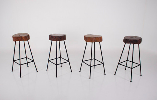 Rustikale modernistische Barhocker